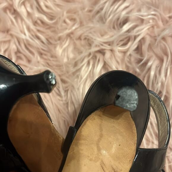 🎉 Manolo Blahnik classy black low heeled pointed shoes! Sz 36 - Picture 7 of 7